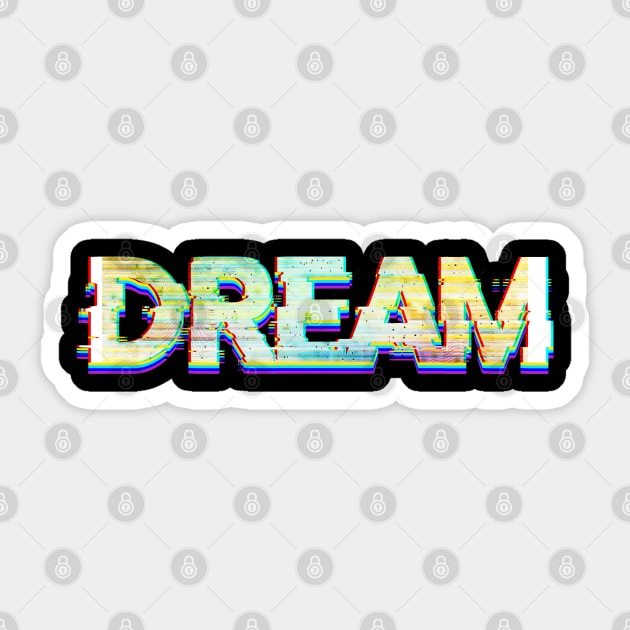 Dream Sticker by Luba